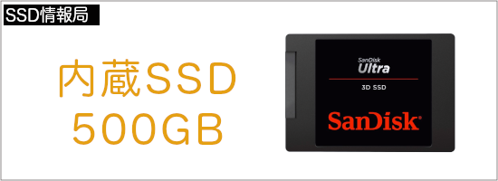 内蔵SSD500GB
